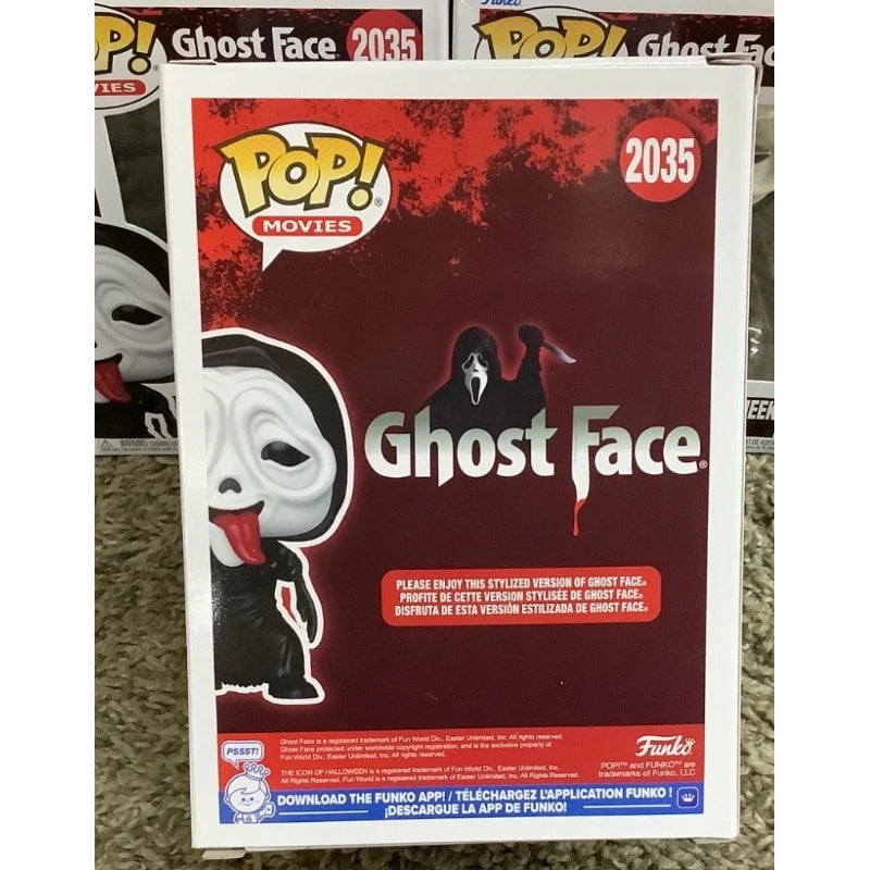 Funko Pop Scream Series Ghost Face 2035 2036 1725 1607 51 Vinyl Figure Movie Character Collectible Toy Desktop Ornament Gift