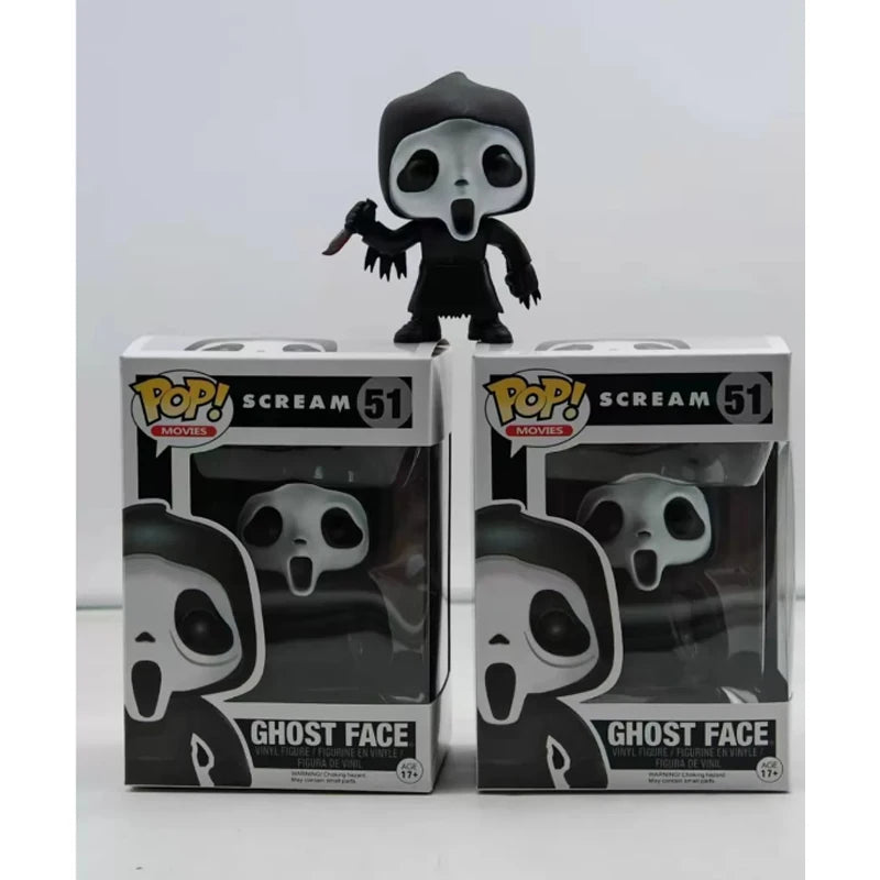 Funko Pop Scream Series Ghost Face 2035 2036 1725 1607 51 Vinyl Figure Movie Character Collectible Toy Desktop Ornament Gift