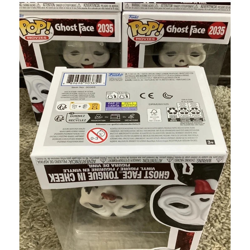 Funko Pop Scream Series Ghost Face 2035 2036 1725 1607 51 Vinyl Figure Movie Character Collectible Toy Desktop Ornament Gift